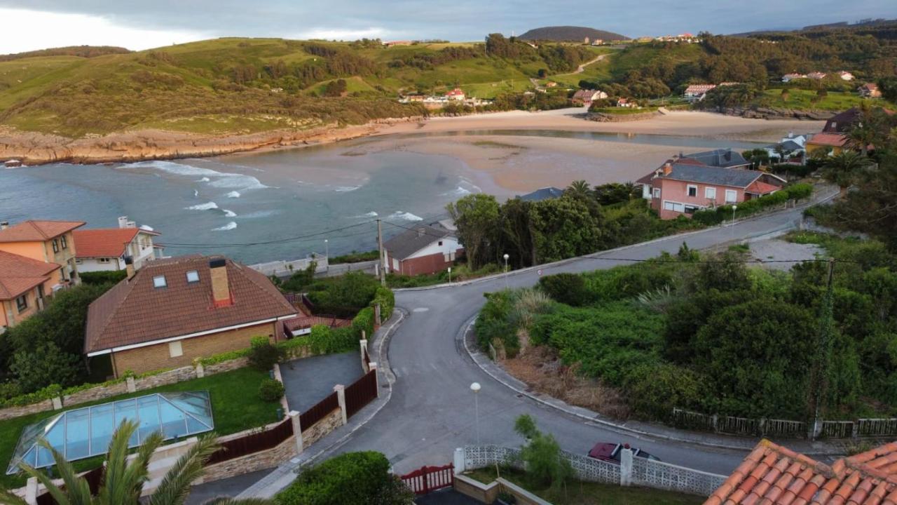 Villa Vistas Al Mar, Urbanizacion Privada Con Piscina De Agua Salada アホ エクステリア 写真