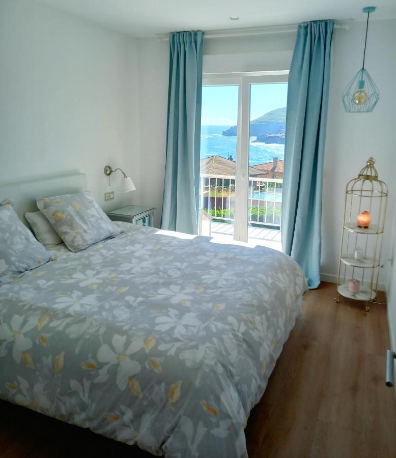 Villa Vistas Al Mar, Urbanizacion Privada Con Piscina De Agua Salada アホ エクステリア 写真